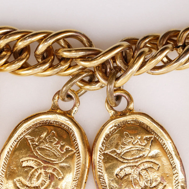 [CHANEL] Charm medallón Chanel Bracelet