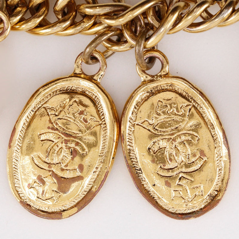 [CHANEL] Charm medallón Chanel Bracelet