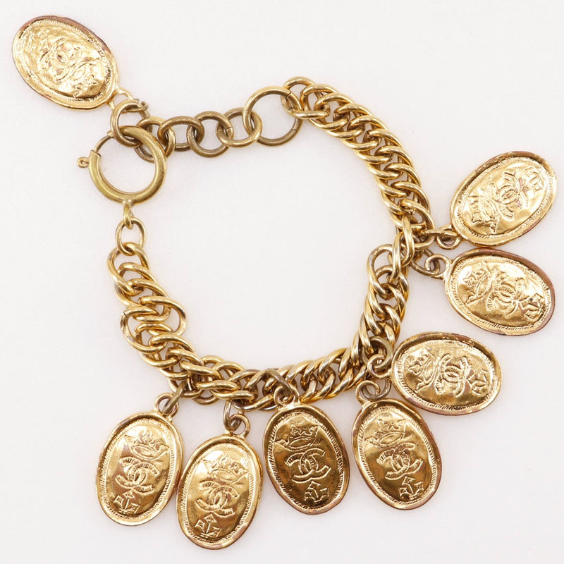 [CHANEL] Charm medallón Chanel Bracelet