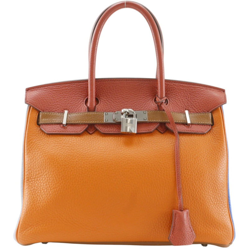 【HERMES】Bolso de mano HERMES Birkin Arlequin 30