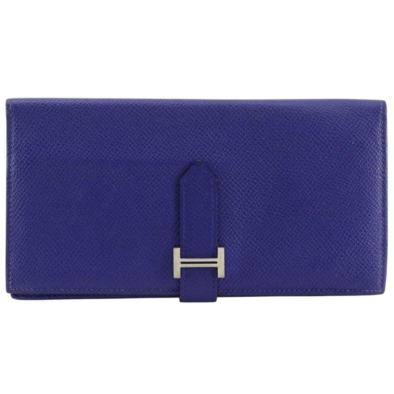 【HERMES】Portefeuille long HERMES Béarn Soufflet