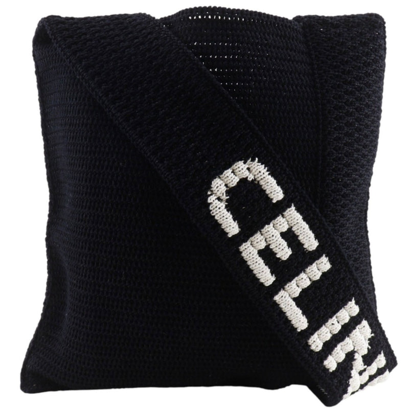 【CELINE】CELINE Crochet Strap Logo 单肩包
 2ADCS817X