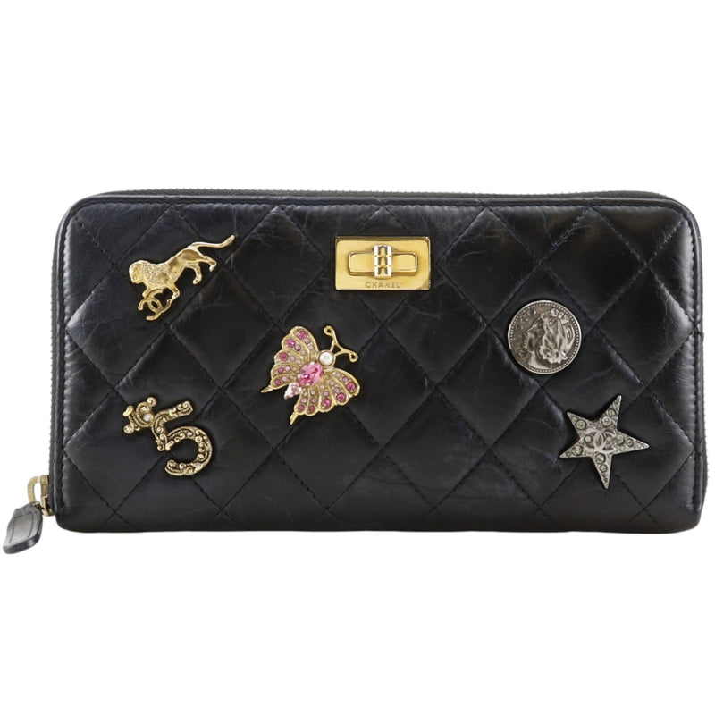 【CHANEL】シャネル マトラッセ ラッキーチャーム 長財布