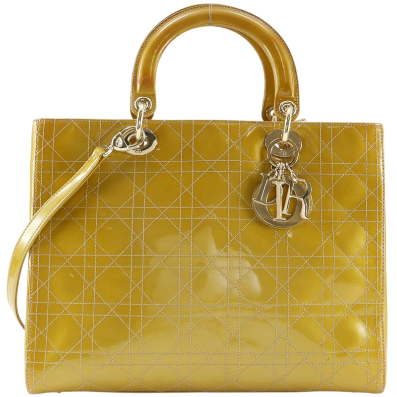 【Dior】Christian Dior Lady Dior Large Handbag
 05-MA-1007
