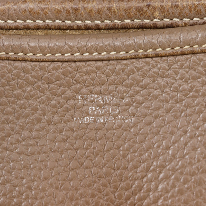 [Hermes] Hermes Evrin 3 GM Sac à bandoulière Triyoon Lemance Etupo Silver Bracket □ Q -Gravé Diagonal suspendu A5 Button Snap Evelyne3 GM Medames