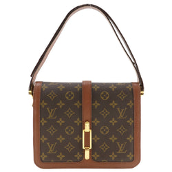 [Louis Vuitton]LOUIS VUITTON Ronpoan Shoulder Bag Vintage M51412 Monogram Canvas Brown Shoulder A5 flap Ronpoan Ladies