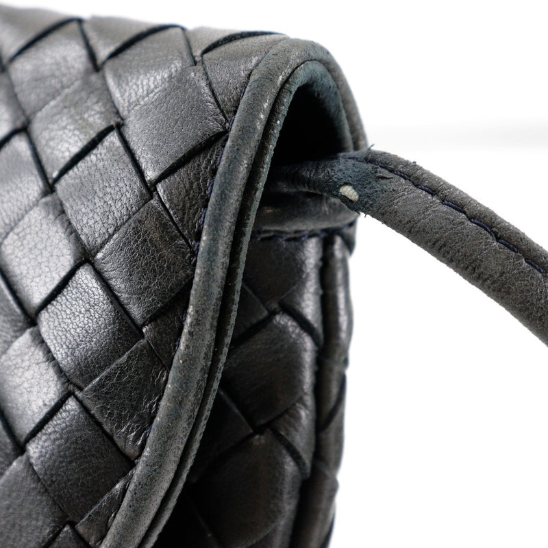 [Bottegaveneta] Bottega Veneta Intrecciato Sac à épaule pochette Pochette Black Diagonal Magnet Type Intrecciato Medames