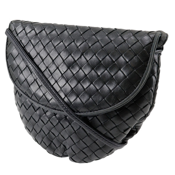 [Bottegaveneta] Bottega Veneta Intrecciato Sac à épaule pochette Pochette Black Diagonal Magnet Type Intrecciato Medames