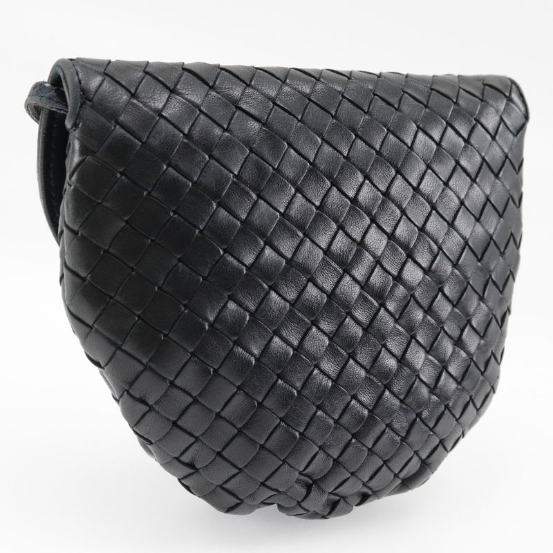 [Bottegaveneta] Bottega Veneta Intrecciato Sac à épaule pochette Pochette Black Diagonal Magnet Type Intrecciato Medames