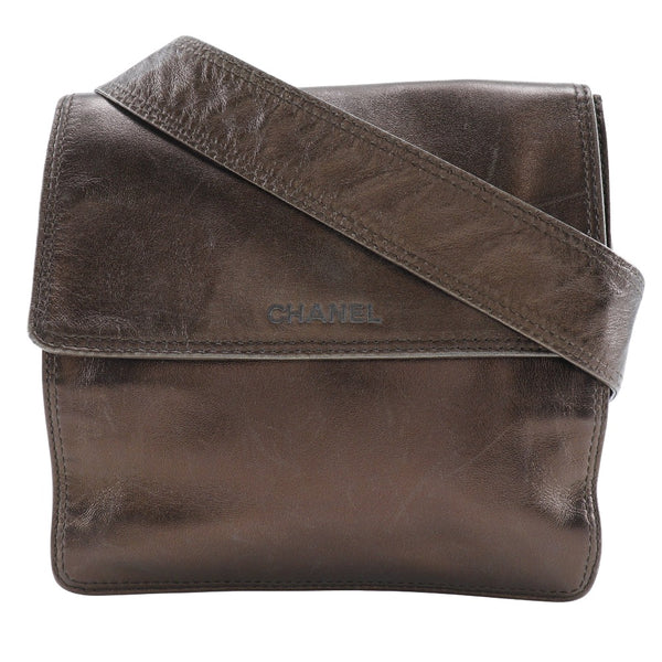 [CHANEL] Chanel 
 One Belt Shoulder Bag
 Calfskin Bronze diagonal magnet type ONE BELT Ladies