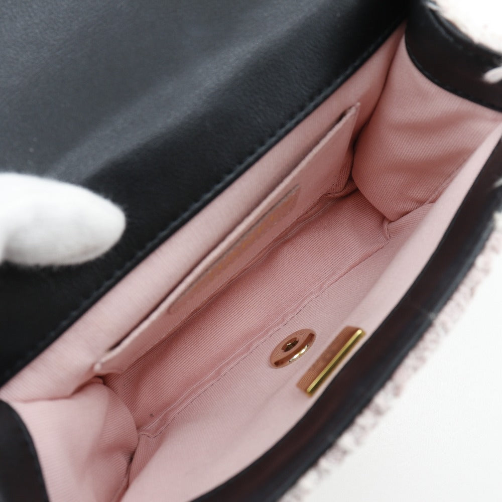 CHANEL】シャネル ミニチェーンショルダー ショルダーバッグ ダブル  