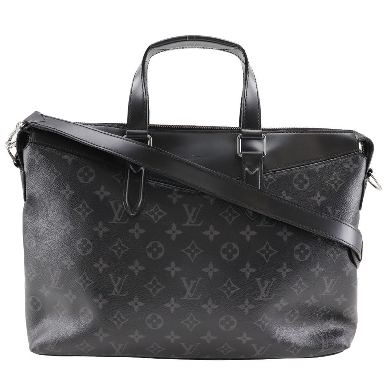 [Louis Vuitton]LOUIS VUITTON Explorer Business Bag 2WAY Shoulder M40566 × Monogram Eclipse Canvas Black Diagonal Shoulder Handscape 2WAY A4 DoubleFastener Explorer men's