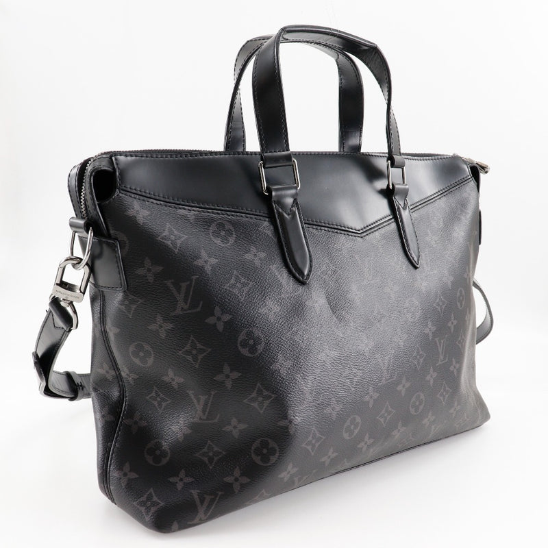 [路易威登]LOUIS VUITTON Explorer Business Bag 2Way肩M40566×会标日食帆布黑色对角线手提2way A4双紧固件探险家男士男士