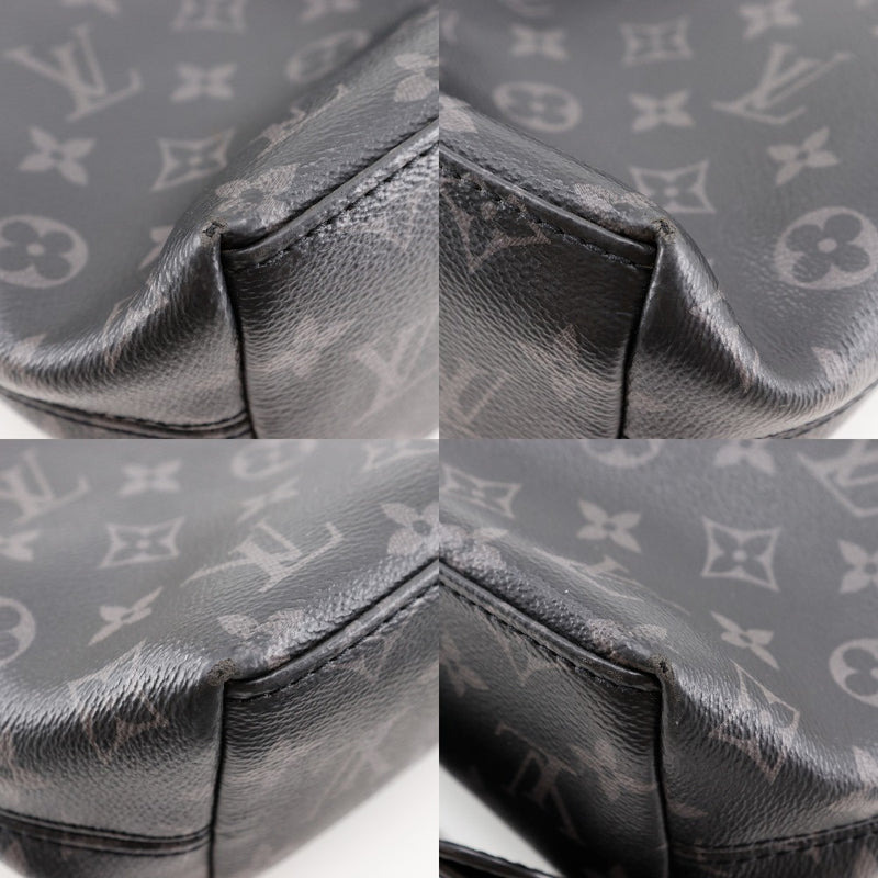 [Louis Vuitton]LOUIS VUITTON Explorer Business Bag 2WAY Shoulder M40566 × Monogram Eclipse Canvas Black Diagonal Shoulder Handscape 2WAY A4 DoubleFastener Explorer men's