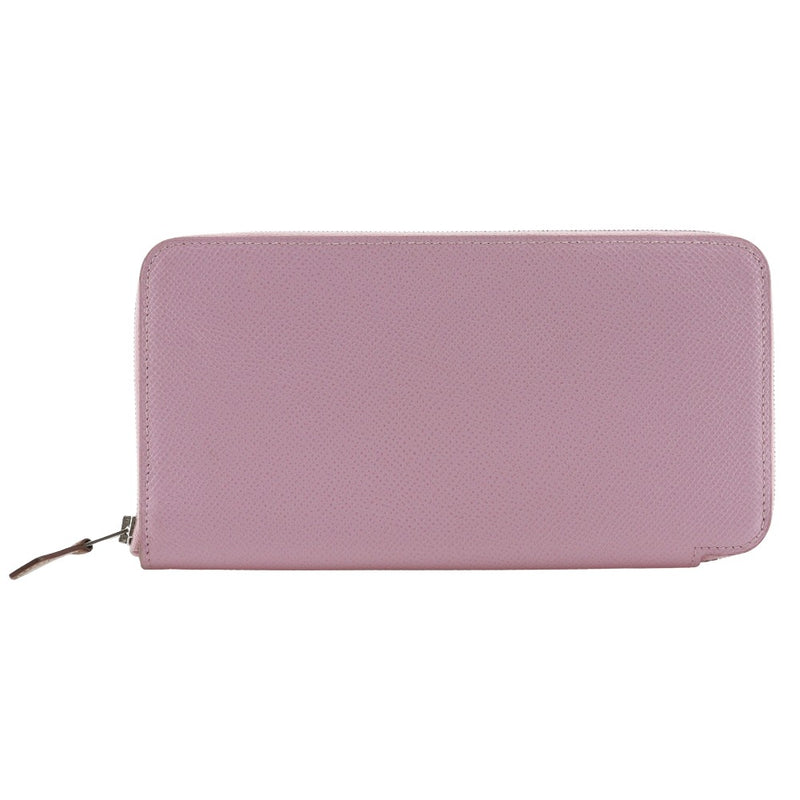 [Hermes] Hermes Azaprong Silkin Long Wallet Vo Epson Move Sylbestor Pink U gravé zilk dans les dames a-rank