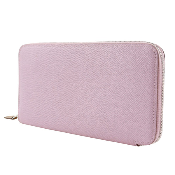 [Hermes] Hermes Azaprong Silkin Long Wallet Vo Epson Move Sylbestor Pink U gravé zilk dans les dames a-rank