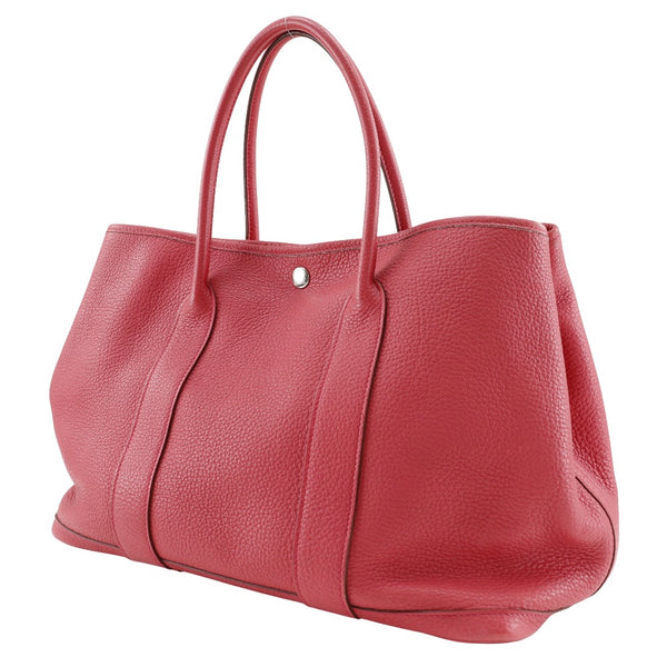 [Hermes] Hermes 
 Garden Party PM bolso de bolso 
 Negonda bougainvillea rosa □ P grabado de manual