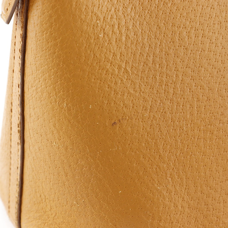 [HERMES] Hermes Breeed 31 Handbag Calfskin Camel/GoldHardware 〇X engraved handbag A5 Fastener BOLIDE31 Ladies