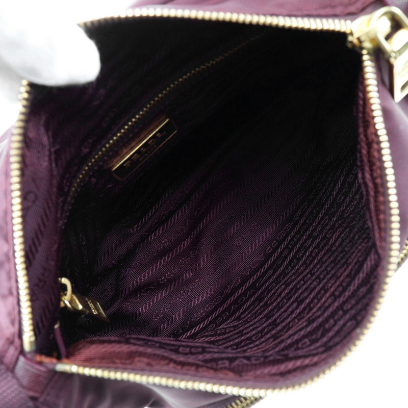 [PRADA] PRADA BAG BAG NYLON BORDEAUX DIAGEAL BELLE BELLE DE CEINTURE