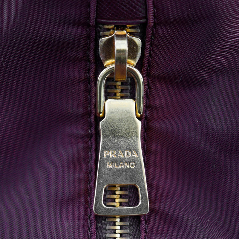 [PRADA] PRADA BAG BAG NYLON BORDEAUX DIAGEAL BELLE BELLE DE CEINTURE