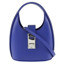 [Salvatore Ferragamo] Salvatore Ferraferagamo Hobo Mini sac à main sac à main Ganchini 2way Challe Blue Diagonal Hands sac à main 2way