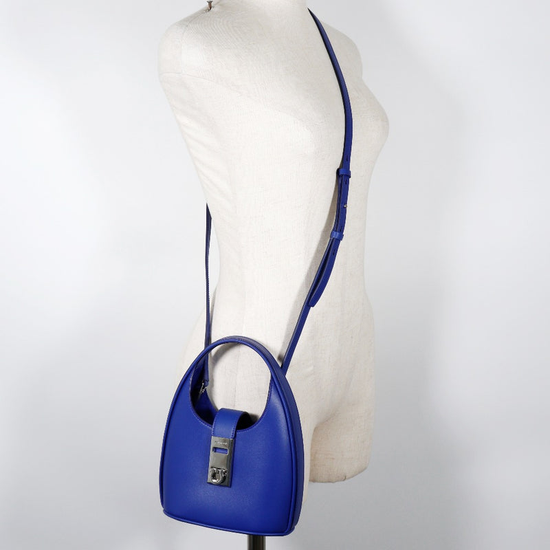 [Salvatore Ferragamo] Salvatore Ferraferagamo Hobo Mini sac à main sac à main Ganchini 2way Challe Blue Diagonal Hands sac à main 2way