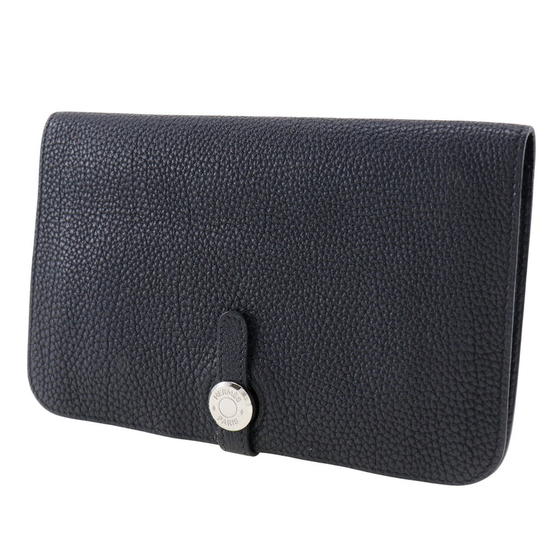 [HERMES] Hermes Dogon GM Purse Togo black/SilverHardware □ R engraved beltHardware DOGON GM Unisex