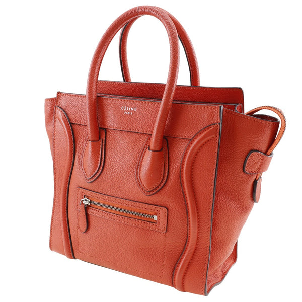 [Celine] Celine 
 Bolso de micro de equipaje 
 Pantorrilla de la pantorrilla A5 A5 Micro Damas de equipaje A5 A Rank