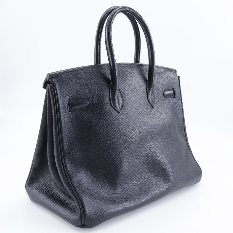 [Hermès] Hermes Birkin 35 Sac à main ALDENNE BLACK / GOL