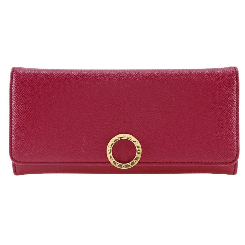 [Bvlgari] bulgari Bvlgari Bvlgari Long billetera Clip de ternero FLAP BVLGARI BVLGARI Damas