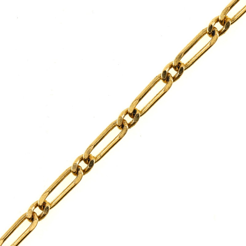 [CHANEL] Chanel COCO Mark Necklace Vintage Plated Gold Approximately 7.3g Coco Mark Ladies