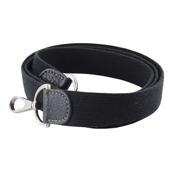 [HERMES] Hermes 
 ShoulderStrap 
 Canvas black/SilverHardware Unisex