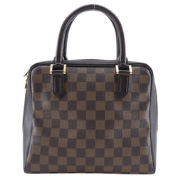 【LOUIS VUITTON】ルイ・ヴィトン
 トリアナ ハンドバッグ
 N51155 ダミエキャンバス 茶 VI0958刻印 手提げ A5 ダブルファスナー Triana レディース