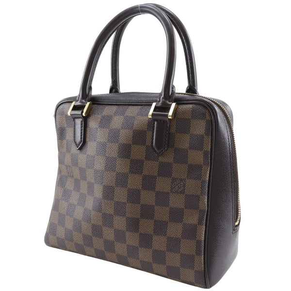 【LOUIS VUITTON】ルイ・ヴィトン
 トリアナ ハンドバッグ
 N51155 ダミエキャンバス 茶 VI0958刻印 手提げ A5 ダブルファスナー Triana レディース