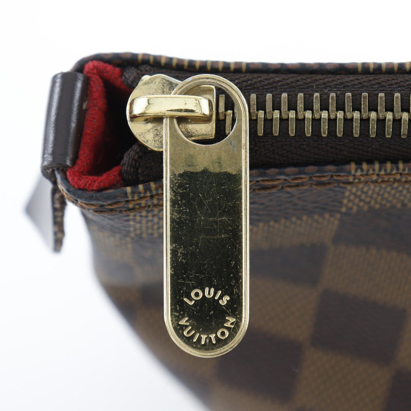 [路易威登]LOUIS VUITTON Saleya PM手提袋N51183 Damier Cambus Tea VI4047雕刻的肩带A5紧固件Saleya PM女士A-Rank