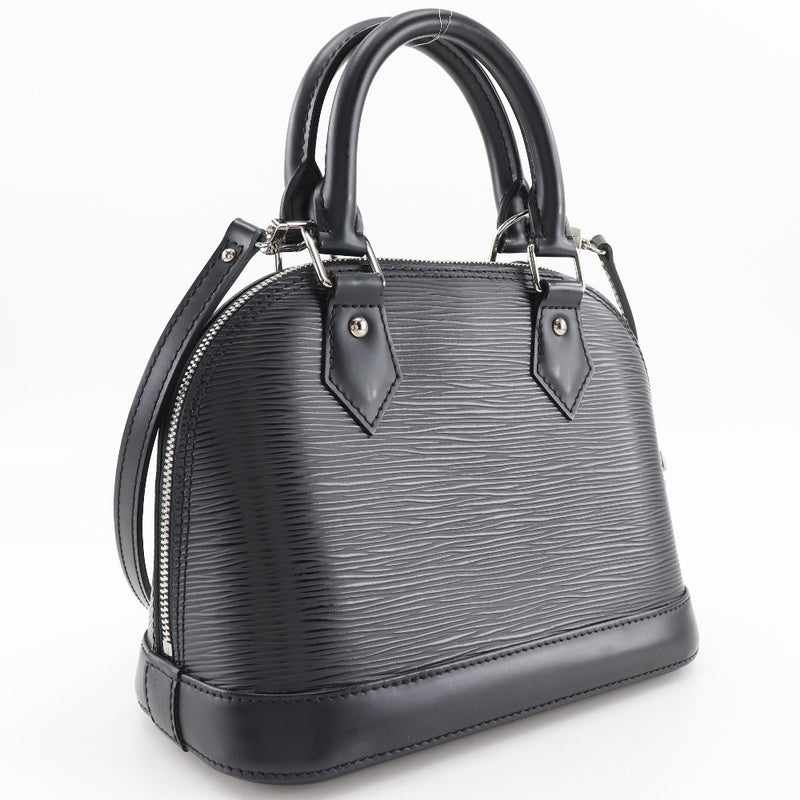 【LOUIS VUITTON】ルイ・ヴィトン
 アルマBB ハンドバッグ
 2WAYショルダー M24645 エピレザー ノワール 黒 FL0163刻印 斜め掛け 手提げ 2way ダブルファスナー Alma BB レディースAランク