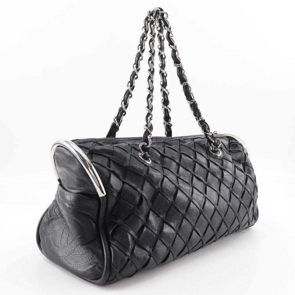 CHANEL】シャネル チェーンバッグ トートバッグ マトラッセ ココマーク