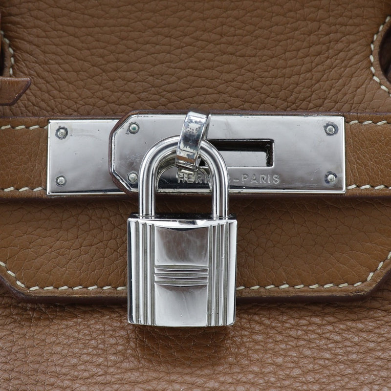 [Hermès] Hermes Birkin 35 Handbag Togo Gold Tea □ J'ai gravé A4 ceinture matériel Birkin 35 Mesdames