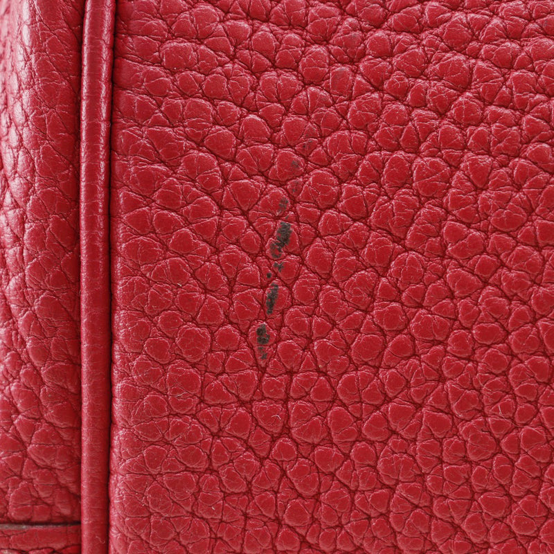 [Hermès] Hermès 
 Sac fourre-tout 
 NEGONDA ​​BOUGAINVILLE ROUGE □ P Gravure à main-assemblage à main A4 Snap Button Garden PM Ladies A-Rank