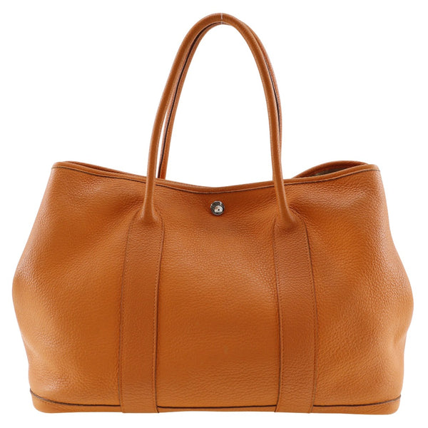 [Hermes] Hermes Garden Part PM Tote Sac Fjord Orange □ M GRAVED SCHAPHER MAIN SCHAG A4 SNAP BITT