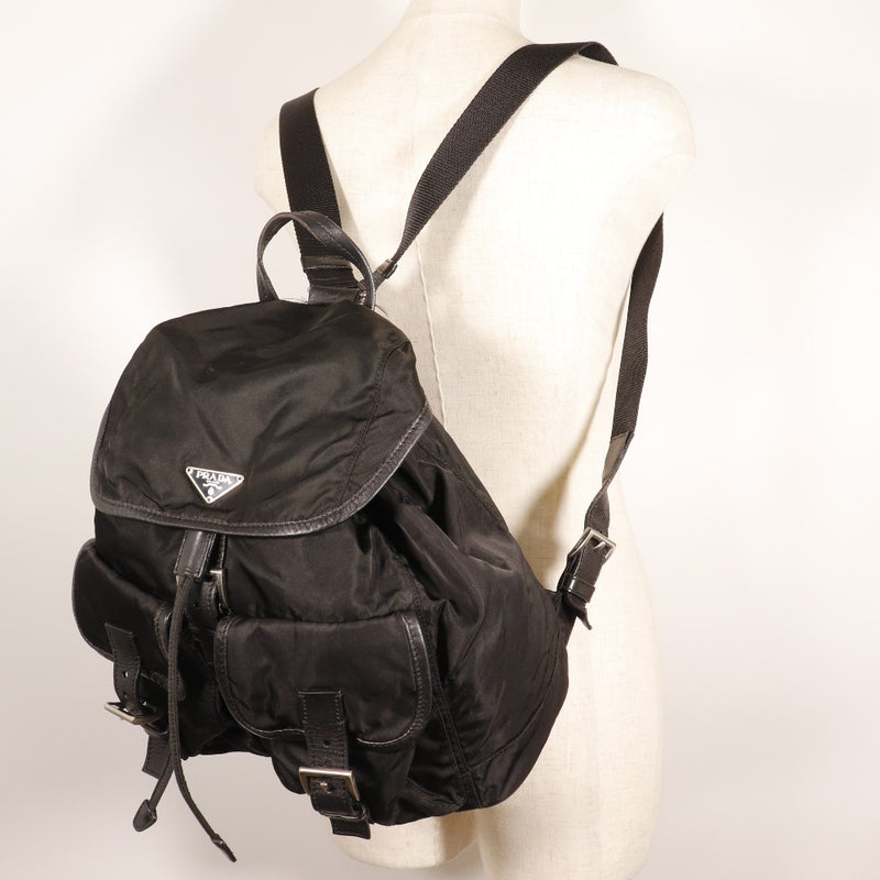 [Prada]PRADA Backpack・ Daypack BZ0001 Nylon Nero Black Shoulder Hand Prere