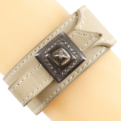 [HERMES] Hermes Artemist Toureg Bracelet Calfskin Beige about 24g ARTEMIS TUAREG Ladies