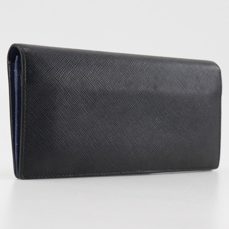 [Prada] Prada Long Wallet 2MV836 Safiano Nero Black Open Men