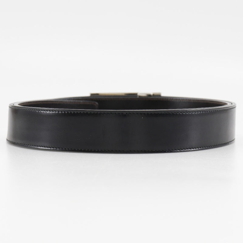 [GUCCI] Gucci Belt Calfskin Black men's