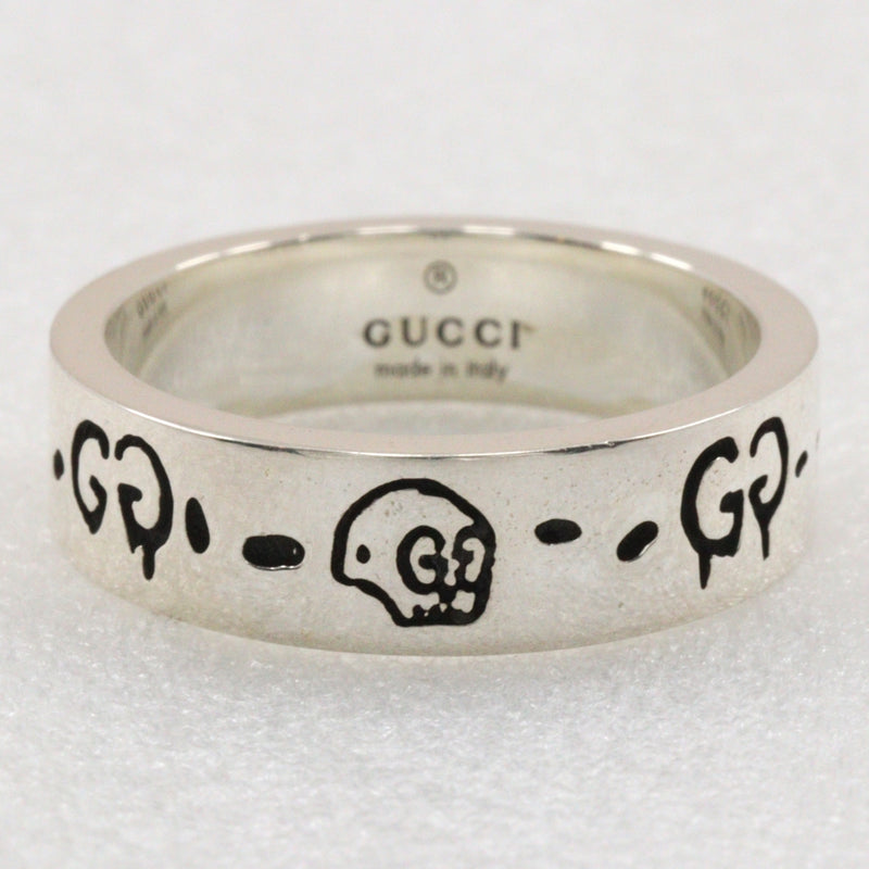 【GUCCI】グッチ
 ゴースト 16号 リング・指輪
 GG シルバー925 約6g ghost ユニセックス