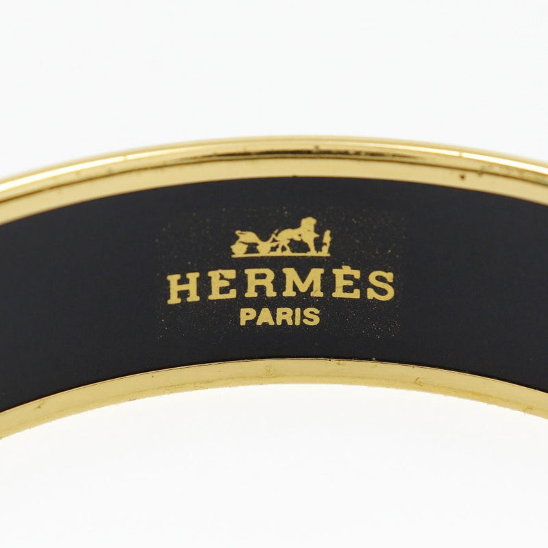 [HERMES] Hermes 
 Emaille GM Bangle 
 Shichiho ware lion Plated Gold Approximately 40g Emailgm Ladies