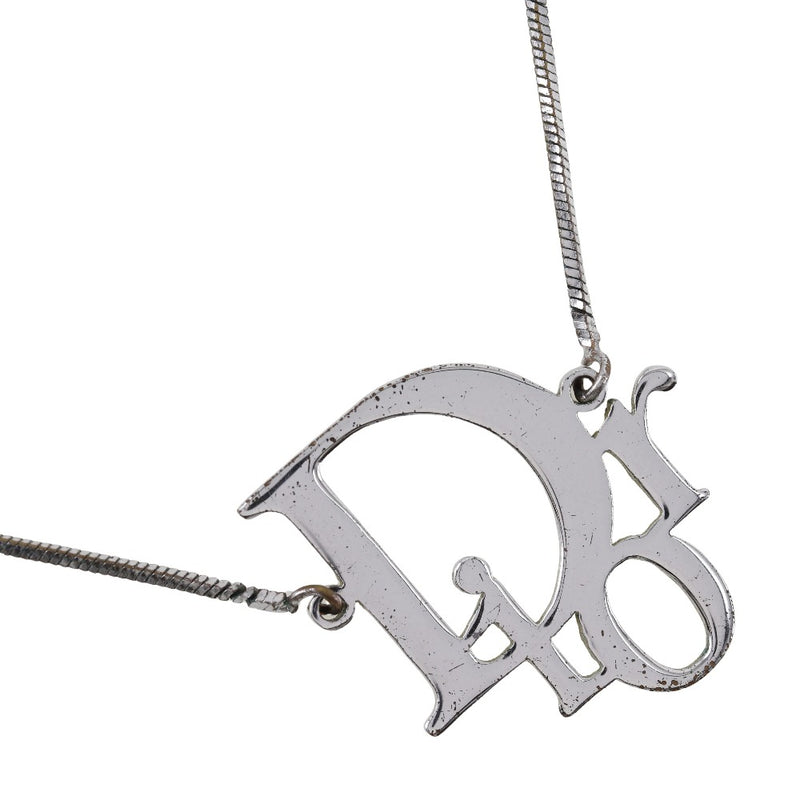 [Dior] Cabecillo de logotipo de Christian Dior Plata de metal de aproximadamente 7.4g Logotipo Damas