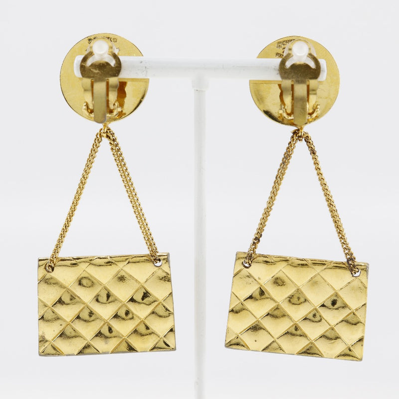 [Chanel] Chanel 
 Boucles d'oreilles cocomarques 
 Matrasa Motif Gold Plating 26 Tampon d'environ 39,0 g coco mark dames