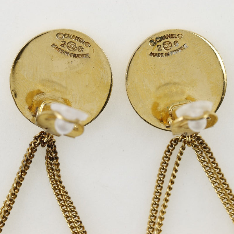 [Chanel] Chanel 
 Boucles d'oreilles cocomarques 
 Matrasa Motif Gold Plating 26 Tampon d'environ 39,0 g coco mark dames