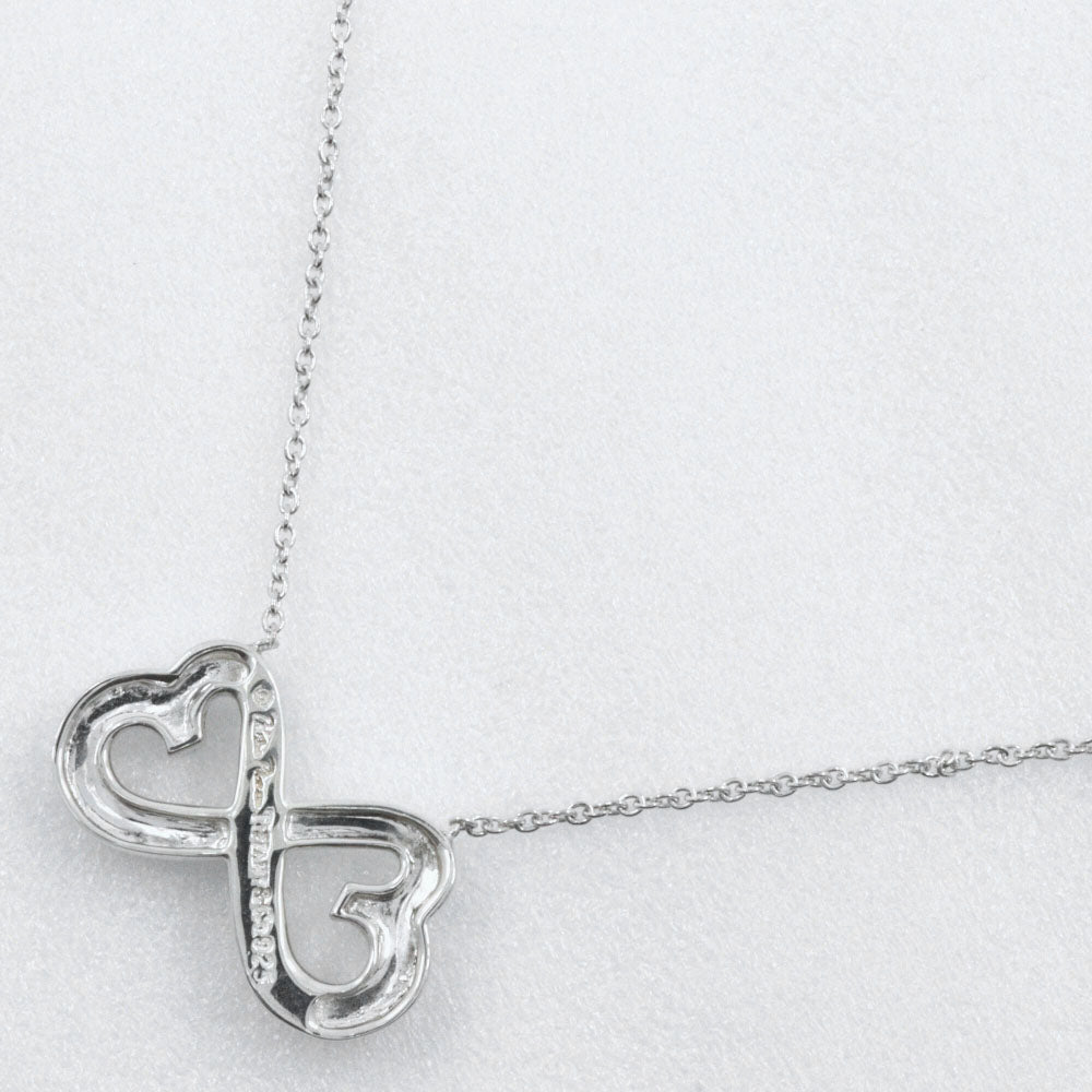 Tiffany&Co. ティファニー ダブルラビングハート シルバー ネックレス